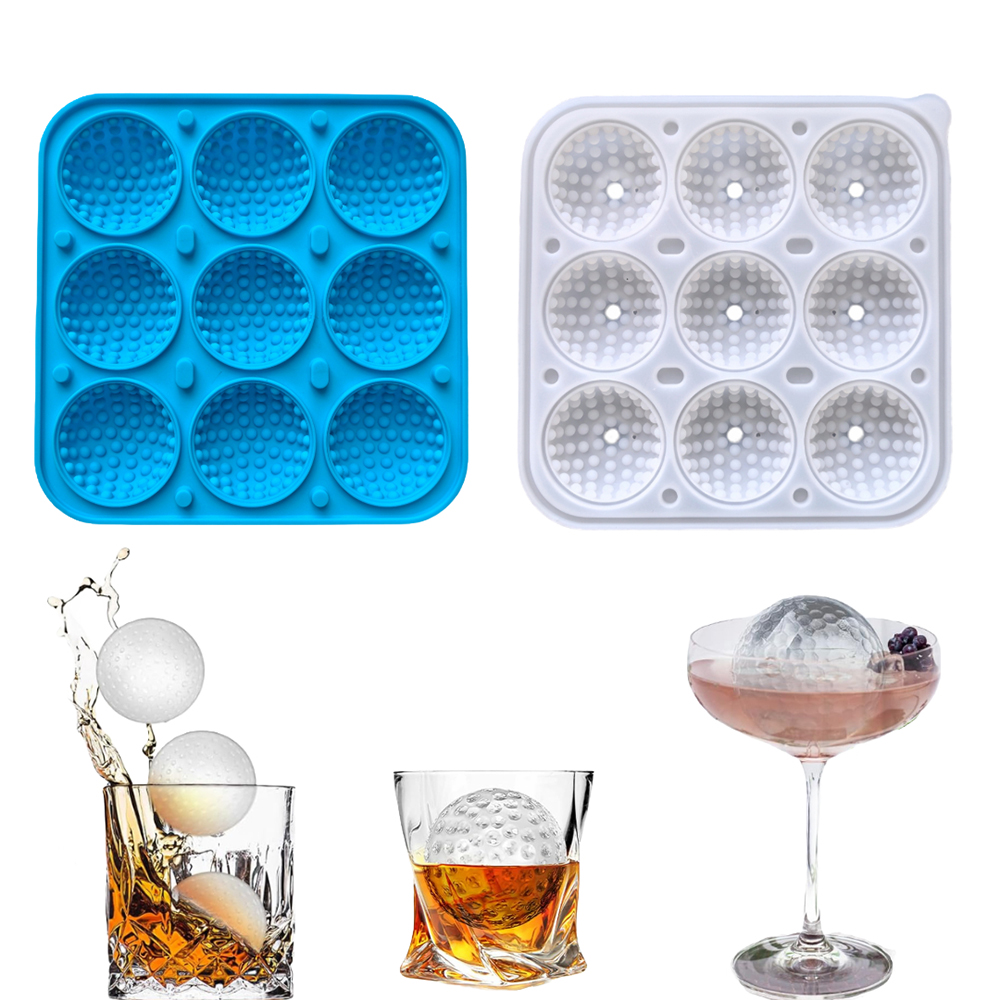 9 boşluklu golf topu, kapaklı  - Ice Mold Sphere incelemesi ve fiyatı